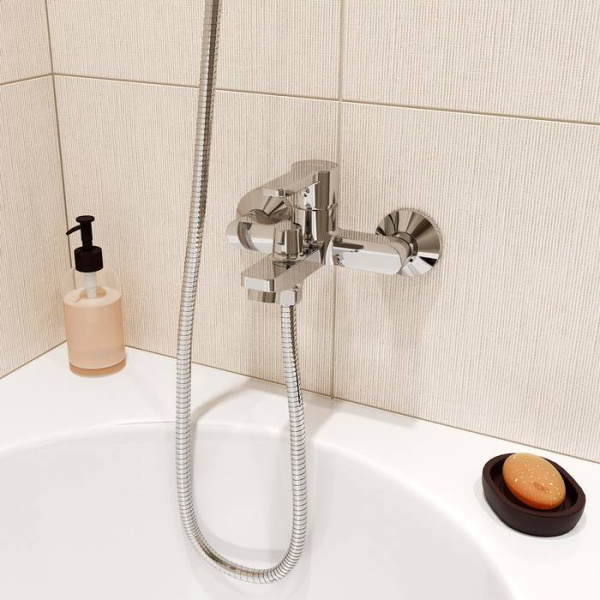 Смеситель для ванны IDDIS Sena (SENSB00i02WA)